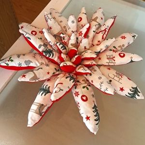 Beautiful Christmas decorative succulent 16" handmade